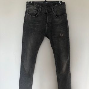 All Saints grey jeans